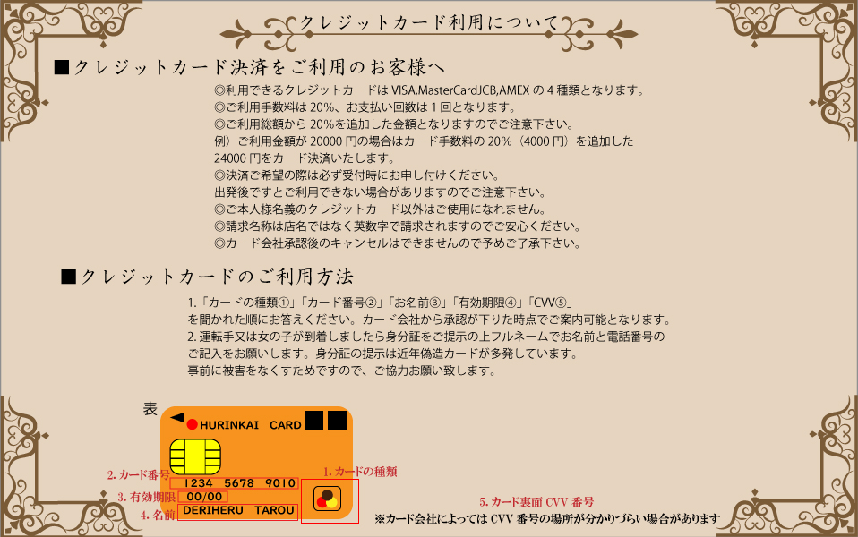 クレジットカード